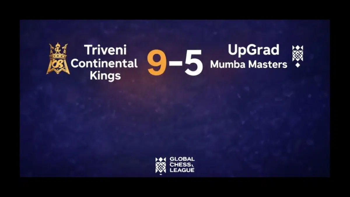 Triveni Continental Kings defeat UpGrad Mumba Masters 9-5 scoreline