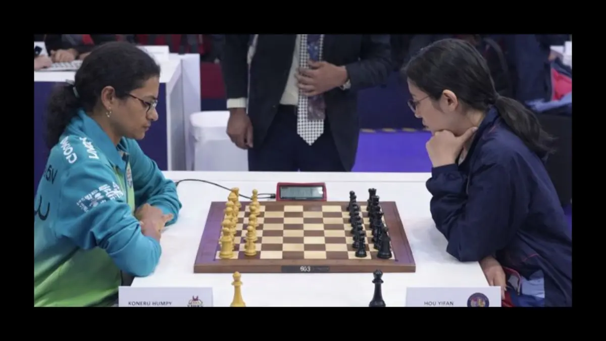 Koneru Humpy vs Hou Yifan GCL Day 8