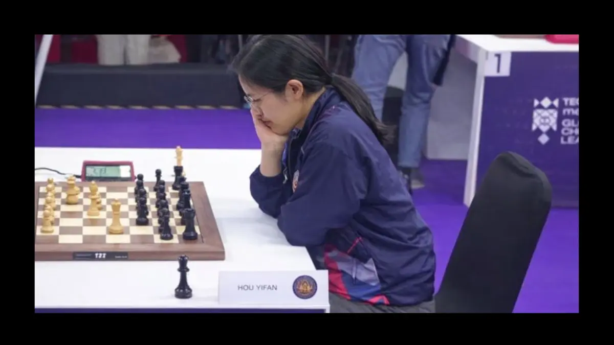 Hou Yifan Global Chess League Day 8