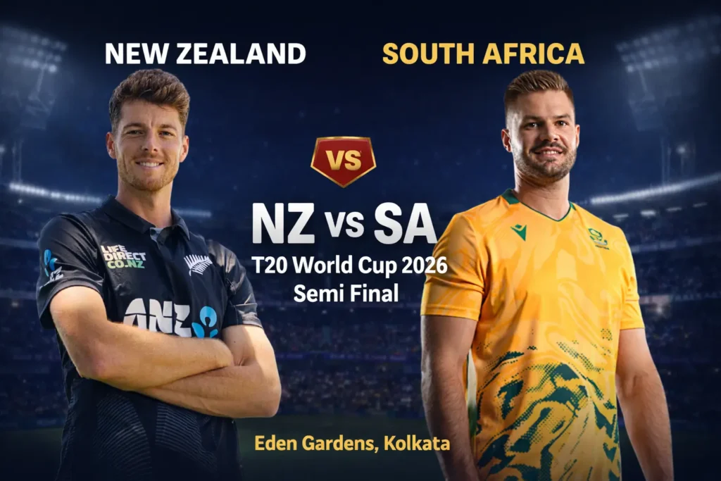 New Zealand vs South Africa T20 World Cup 2026 Semi-final